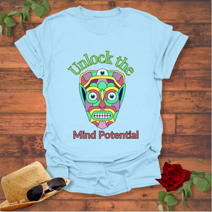 Unlock Your Mind Potential T-shirt | Peachy Mind Unisex 100% Cotton T-Shirt