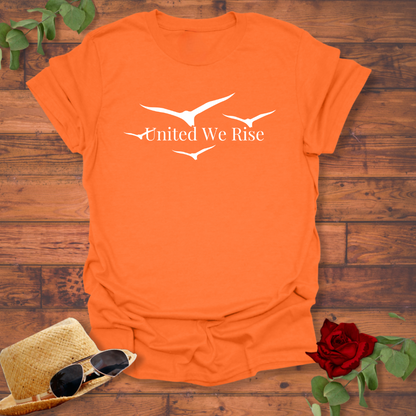 United We Rise T-shirt | Peachy Mind Unisex 100% Cotton T-Shirt