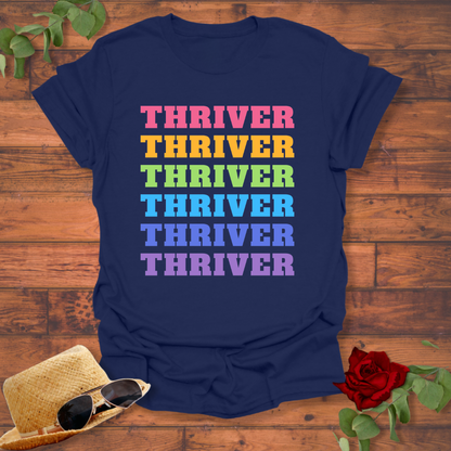 Thriver T-shirt | Peachy Mind Unisex 100% Cotton T-Shirt