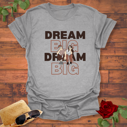 Dream Big T-shirt | Peachy Mind Unisex 100% Cotton T-Shirt
