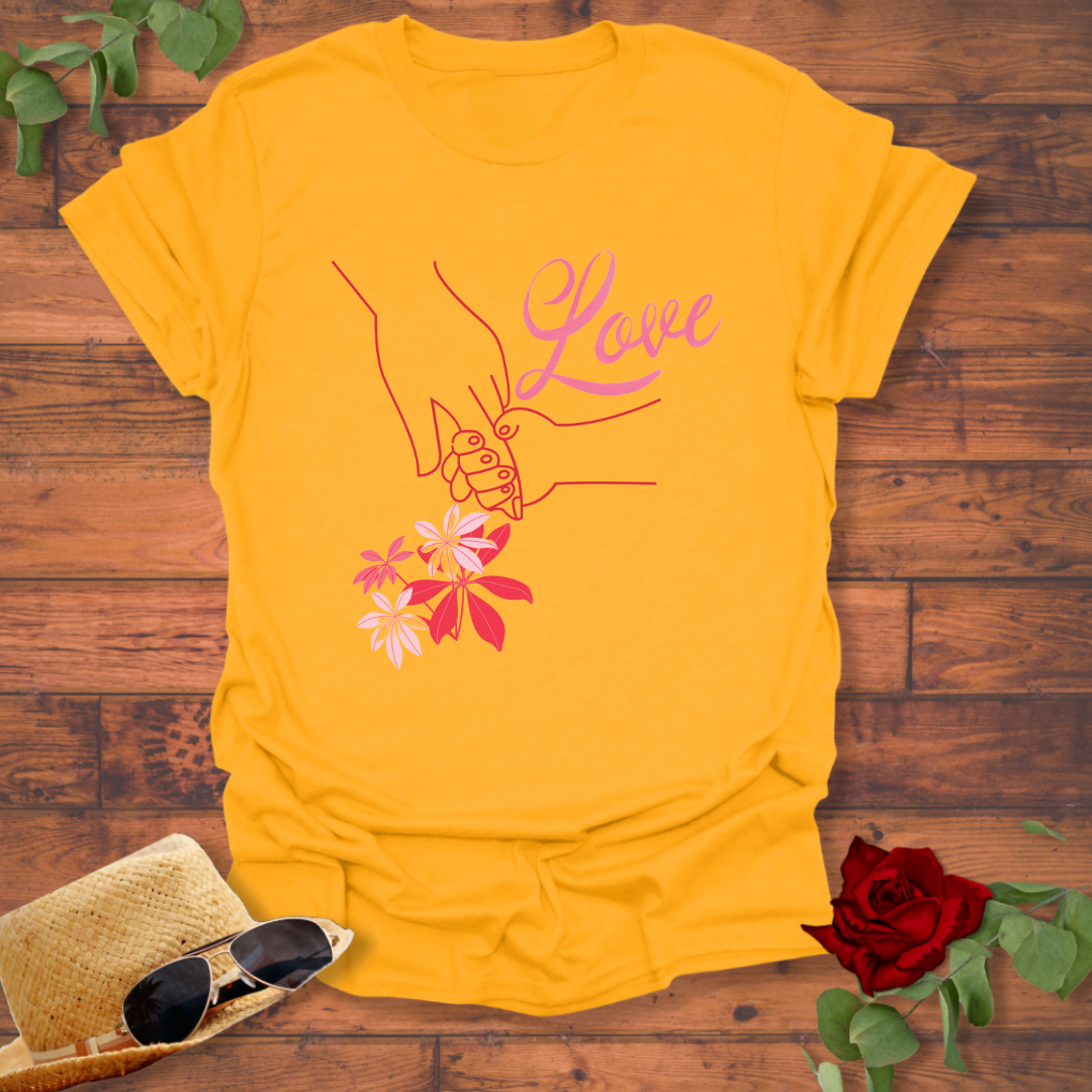 Faith In Love T-shirt | Peachy Mind Unisex 100% Cotton T-Shirt