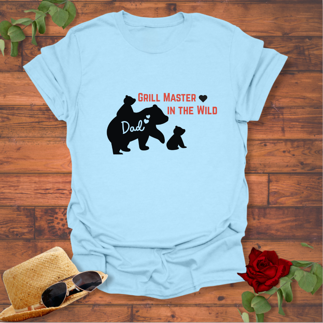 Grill Master  DAD T-shirt | Peachy Mind Unisex 100% Cotton T-Shirt