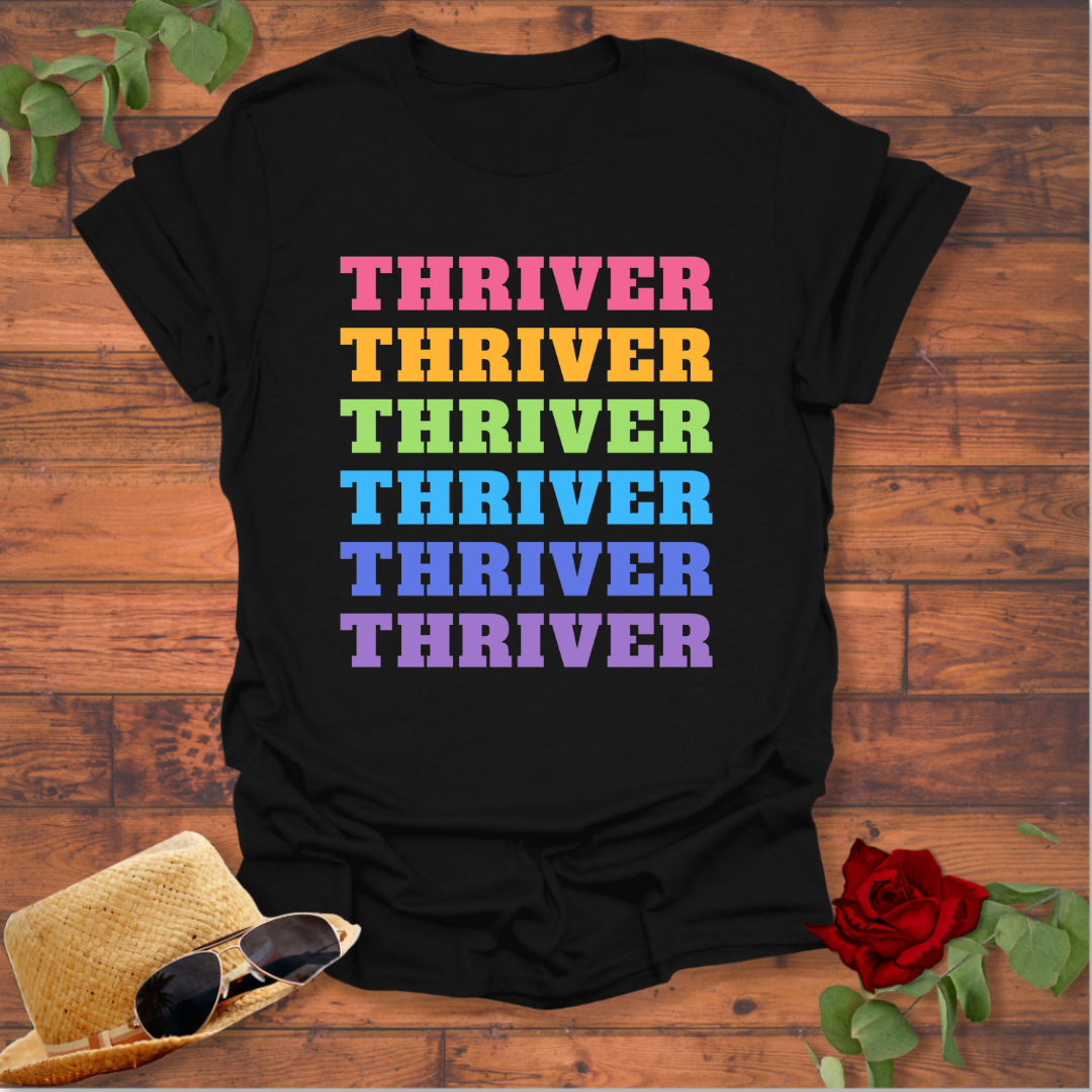 Thriver T-shirt | Peachy Mind Unisex 100% Cotton T-Shirt