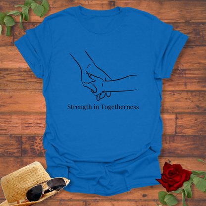 Strength In Togetherness T-shirt | Peachy Mind Unisex 100% Cotton T-Shirt