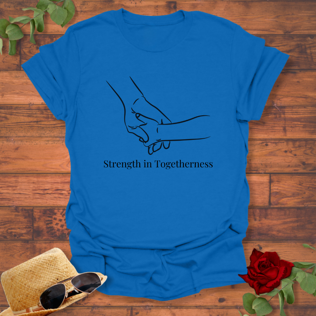 Strength In Togetherness T-shirt | Peachy Mind Unisex 100% Cotton T-Shirt