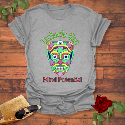 Unlock Your Mind Potential T-shirt | Peachy Mind Unisex 100% Cotton T-Shirt