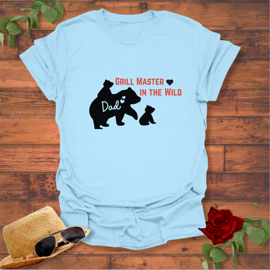Grill Master  DAD T-shirt | Peachy Mind Unisex 100% Cotton T-Shirt