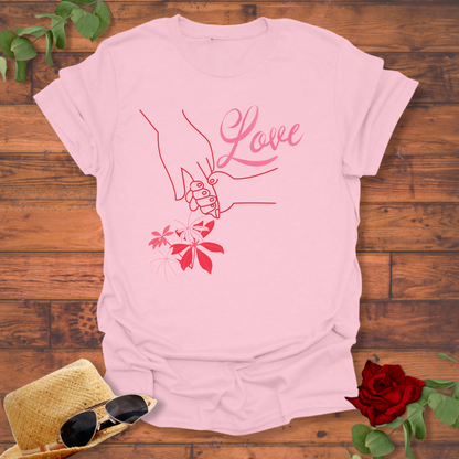 Faith In Love T-shirt | Peachy Mind Unisex 100% Cotton T-Shirt