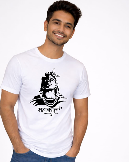 Mahakal T-Shirt for Men & Women | Premium Cotton Printed T-Shirt