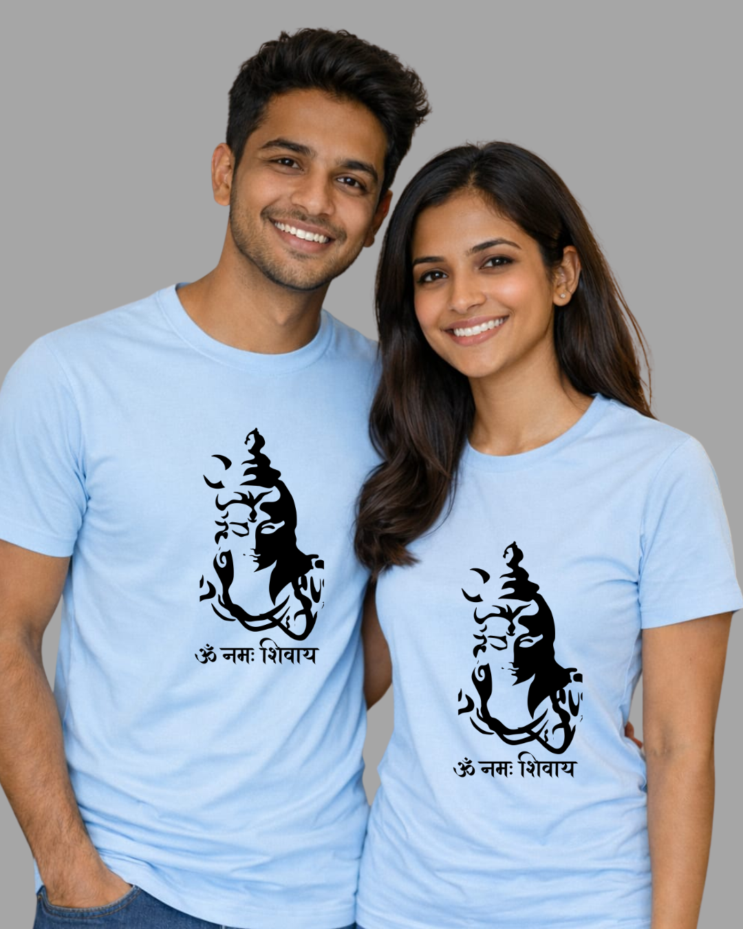 Om Nam Shivay ॐ नमः शिवाय  T-shirt | Peachy Mind Unisex 100% Cotton T-Shirt